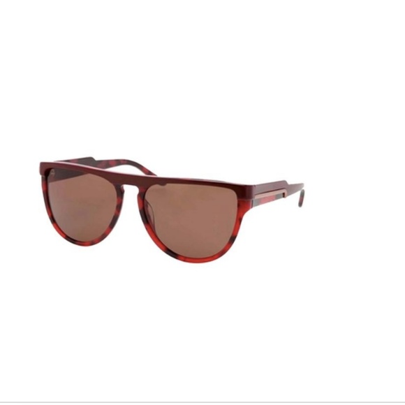 Stella McCartney Red and Brown Tortoise sunglasses - Picture 1 of 7